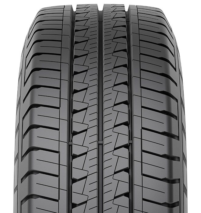 COOPER SUMMER VAN, 185/75 R16 104R označení pneumatik EU – hodnocení přilnavosti za mokra: B, hodnocení spotřeby paliva: C, hodnocení hluku: 72 dB