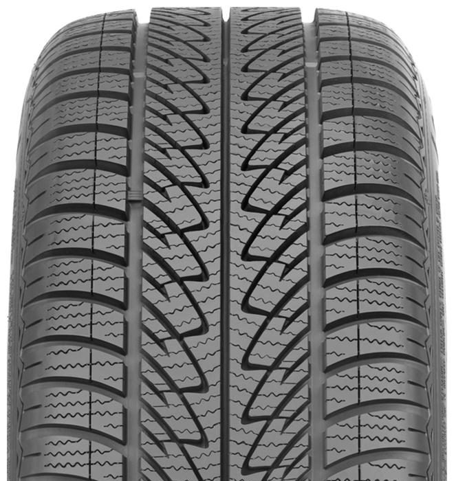 UltraGrip 8 Performance, 225/40 R18 92V označení pneumatik EU – hodnocení přilnavosti za mokra: C, hodnocení spotřeby paliva: D, hodnocení hluku: 71 dB,  pneumatika na sněhu