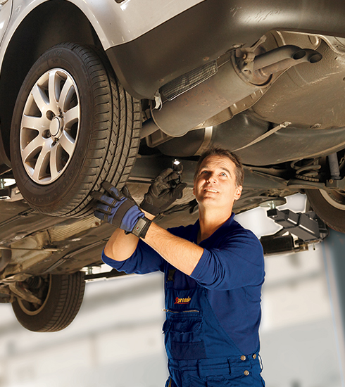 Příprava osobního vozidla na STK